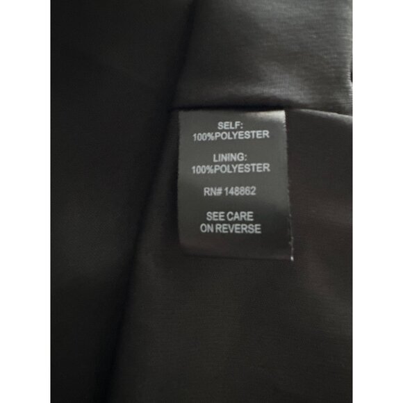 Torrid Black Purple Dress Flower Print Georgette Flutter Sleeve Cutouts Size 18 - Picture 8 of 8